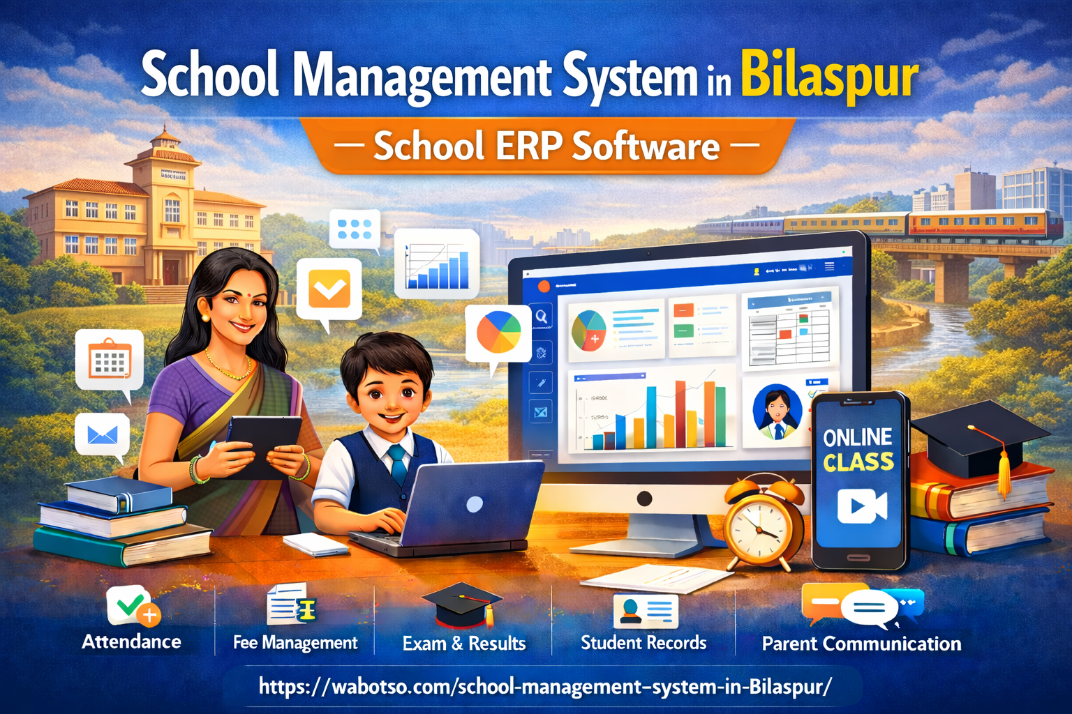 School Management System in Bilaspur