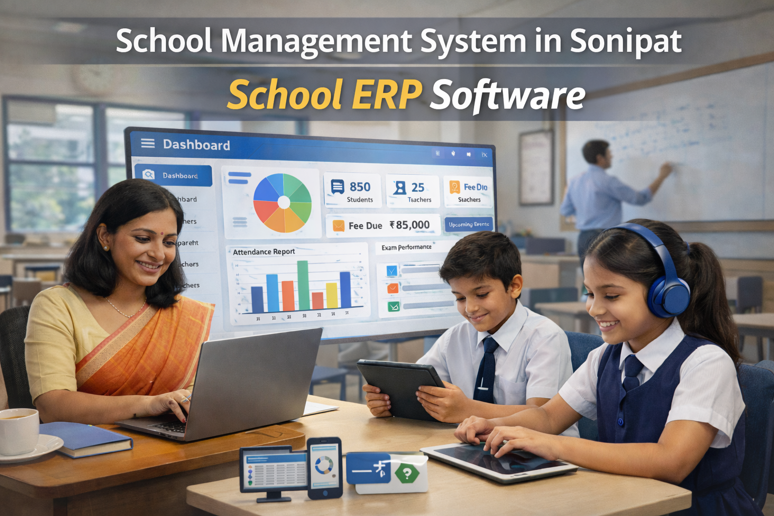 School Management System in Sonipat