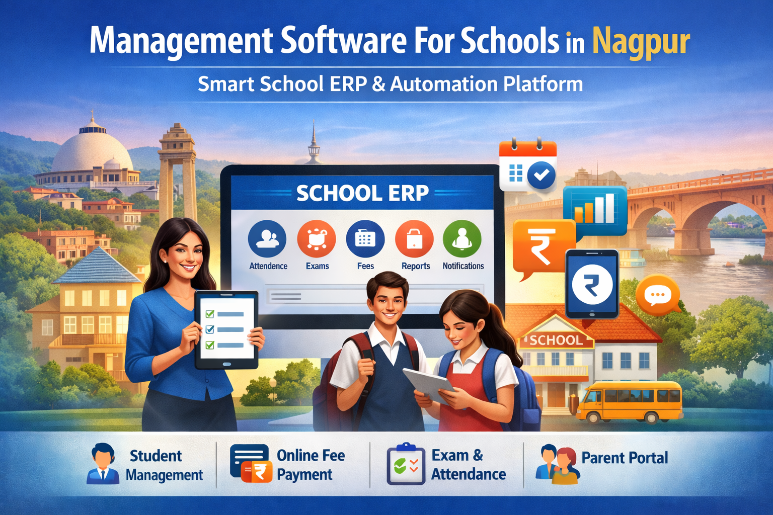 Management Software For Schools in Nagpur
