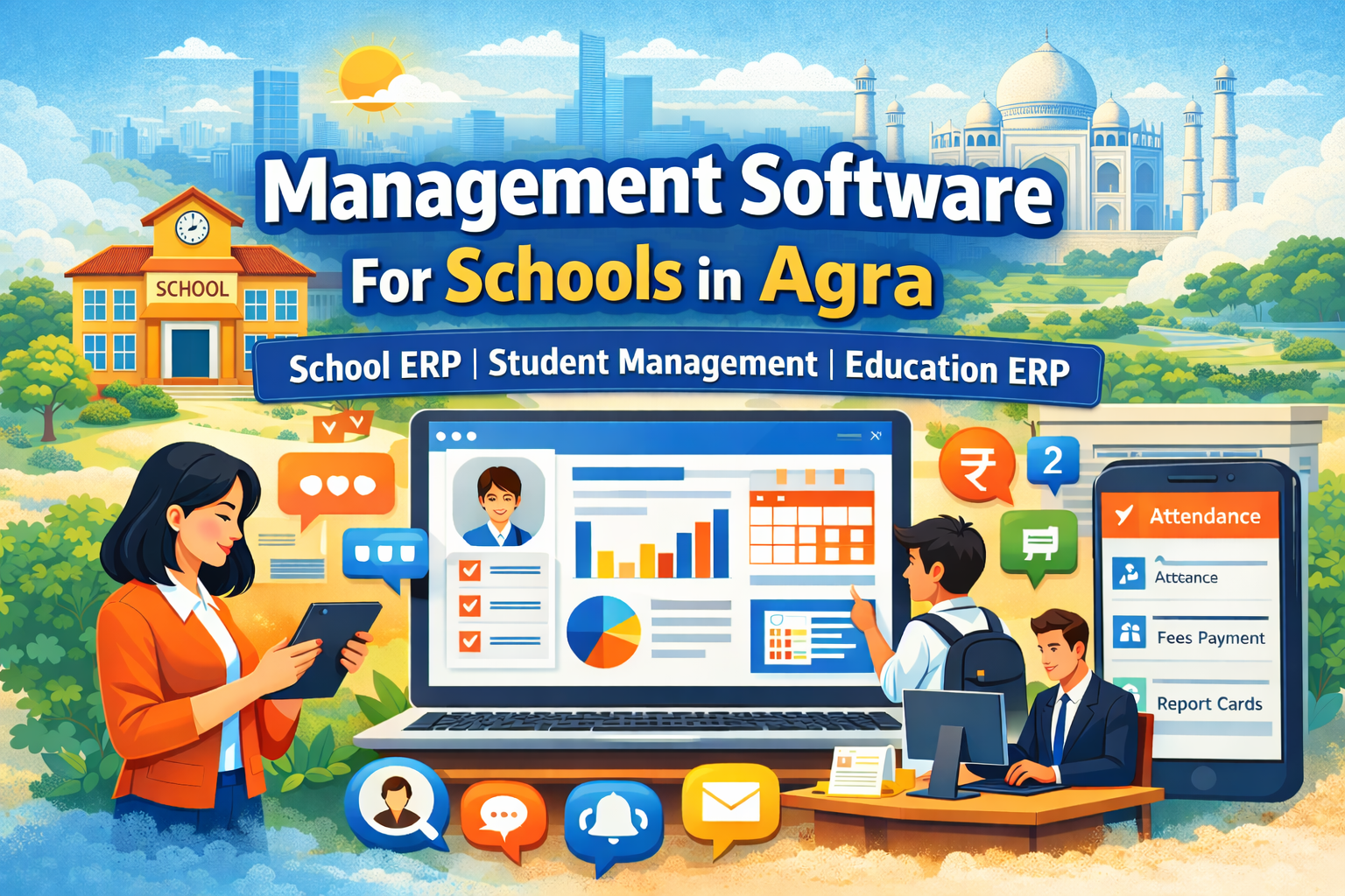 Management Software For Schools in Agra