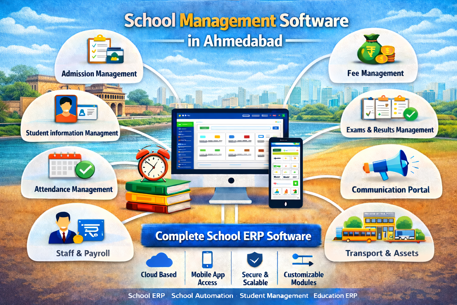 School Management Software in Ahmedabad