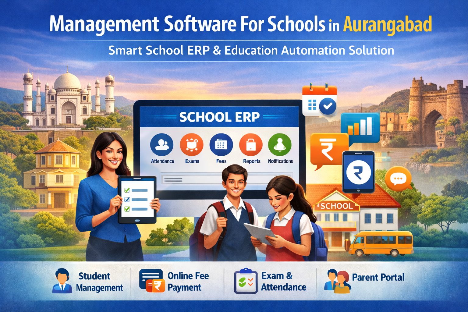 Management Software For Schools in Aurangabad