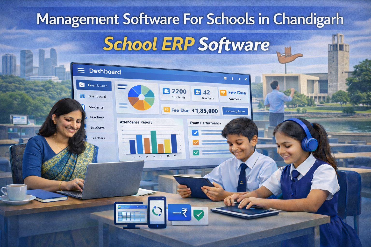 Management Software For Schools in Chandigarh
