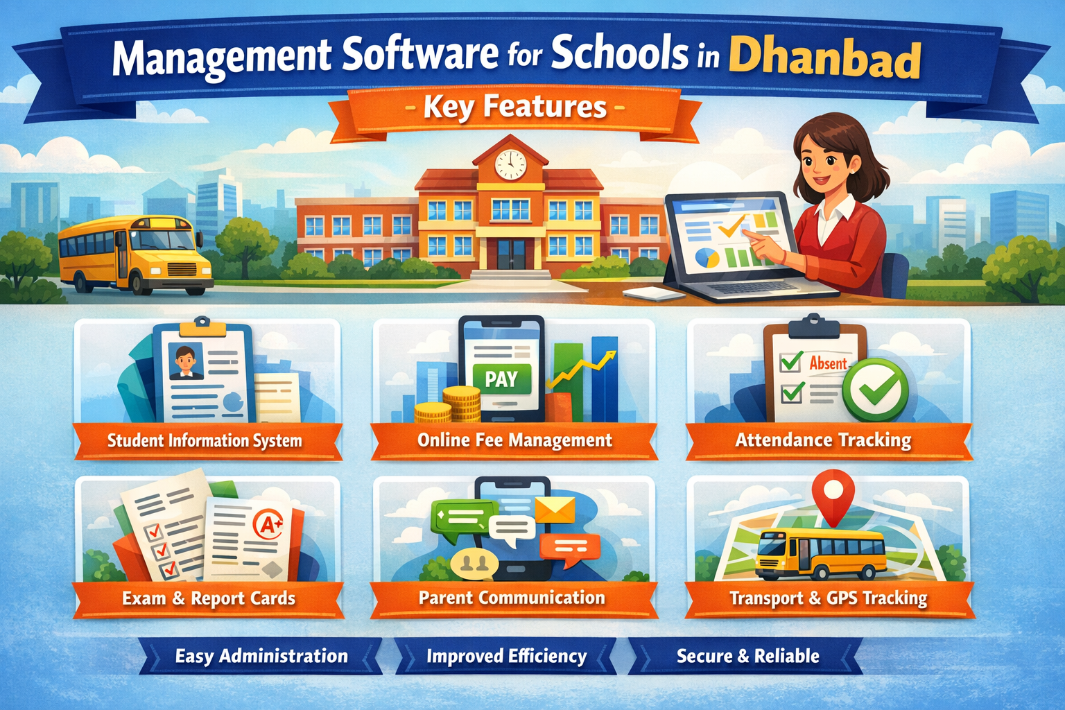 Management Software for Schools in Dhanbad