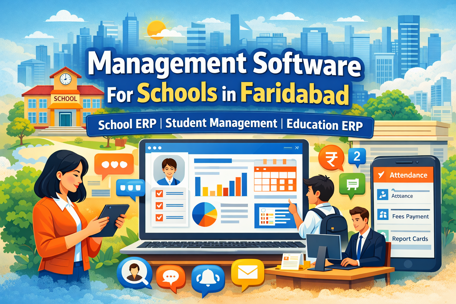 Management Software For Schools in Faridabad