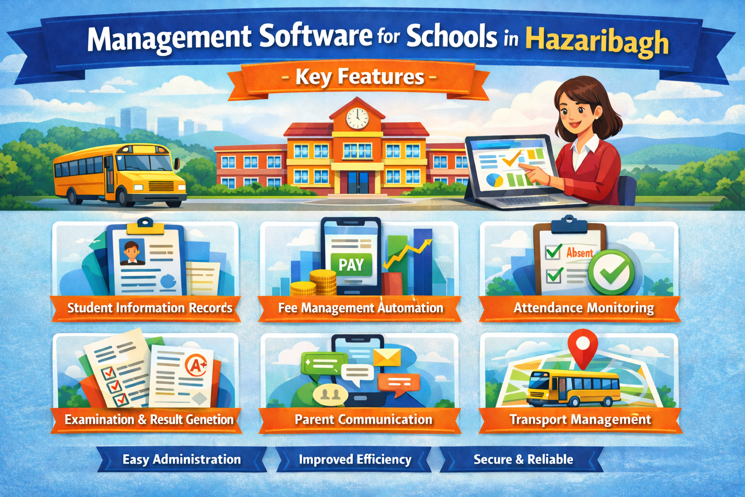 Management Software for Schools in Hazaribagh