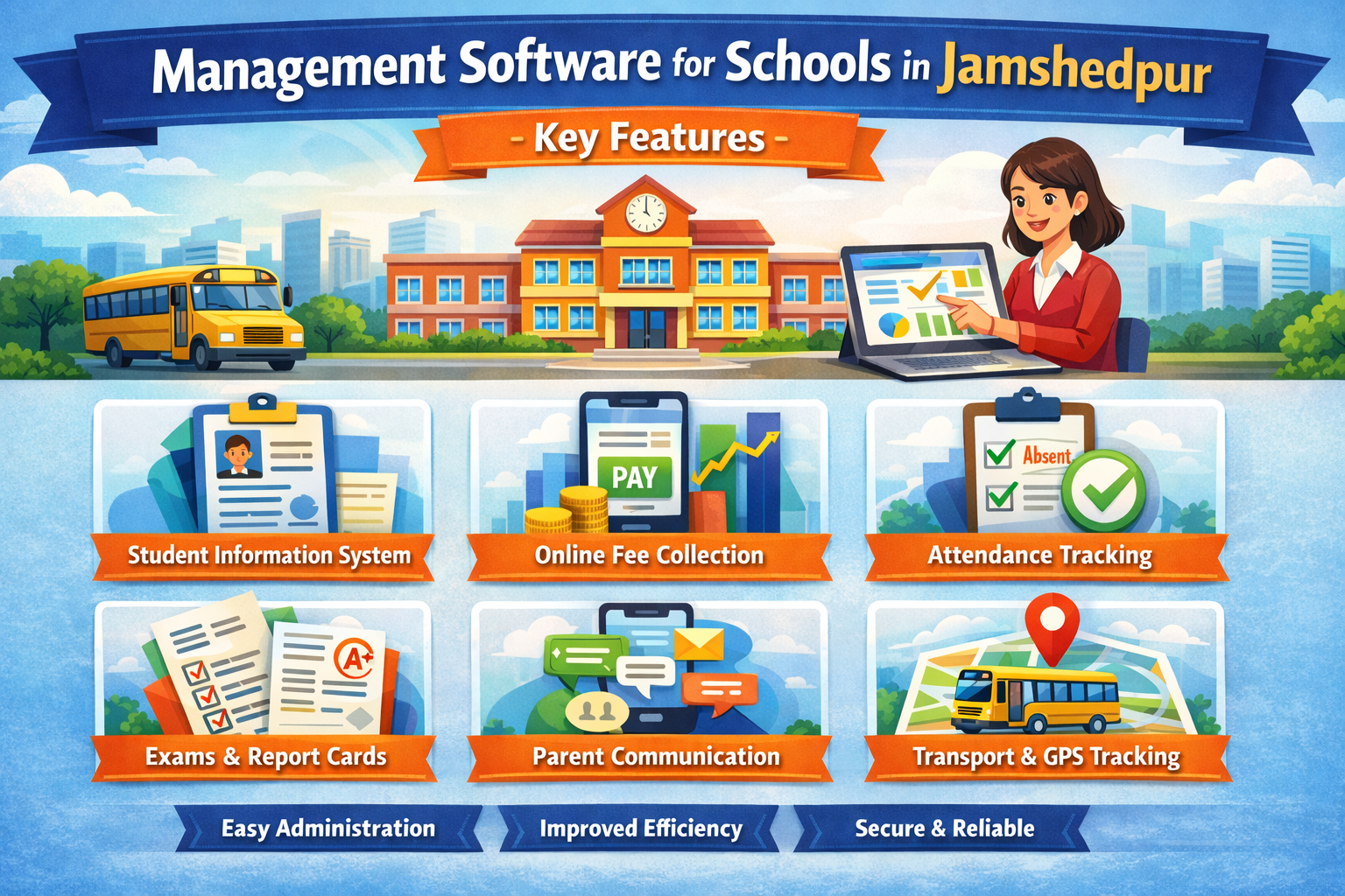 Management Software for Schools in Jamshedpur