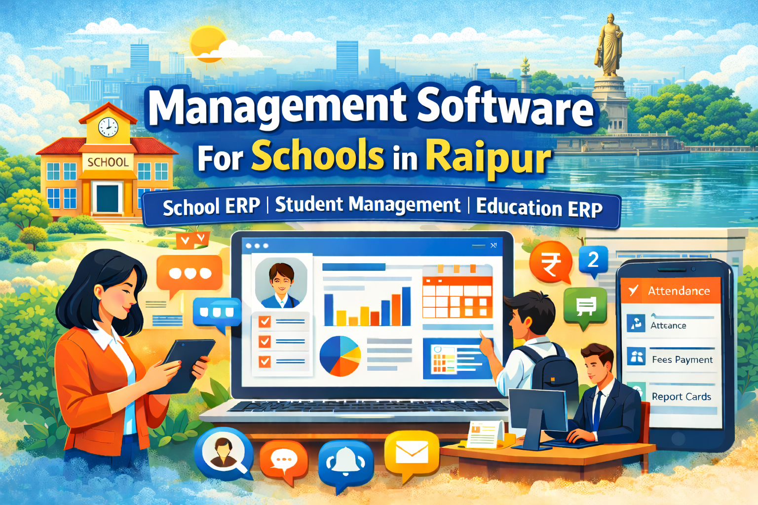 Management Software For Schools in Raipur