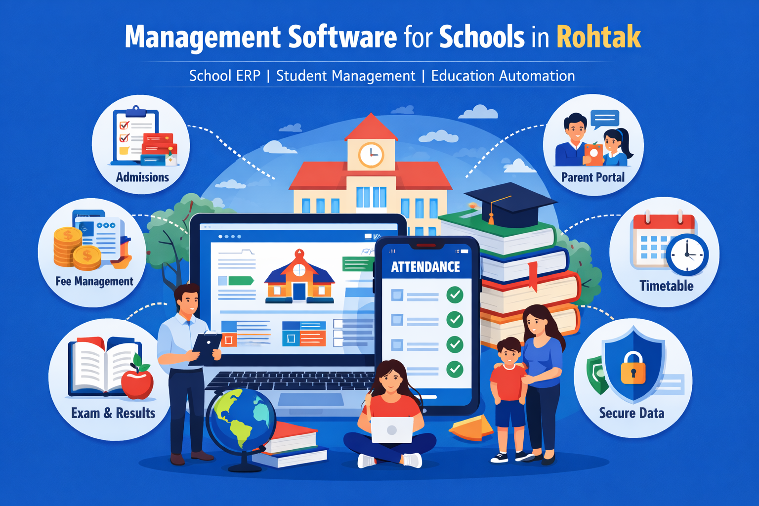 Management Software For Schools in Rohtak