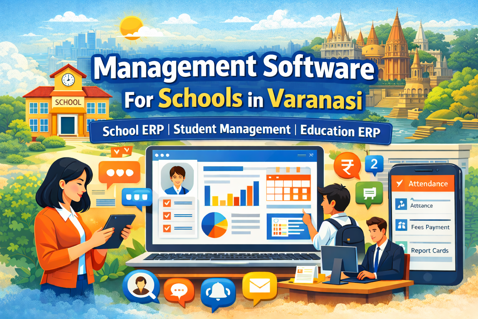 Management Software For Schools in Varanasi