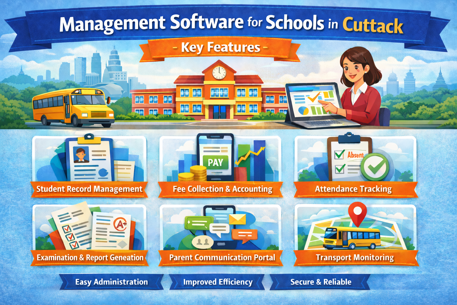 Management Software for Schools in Cuttack