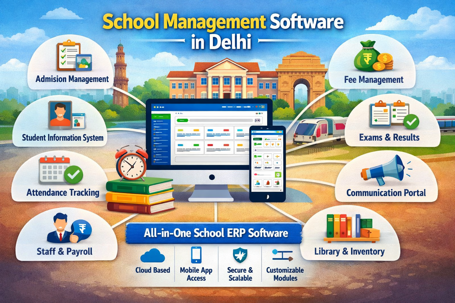 School Management Software in Delhi