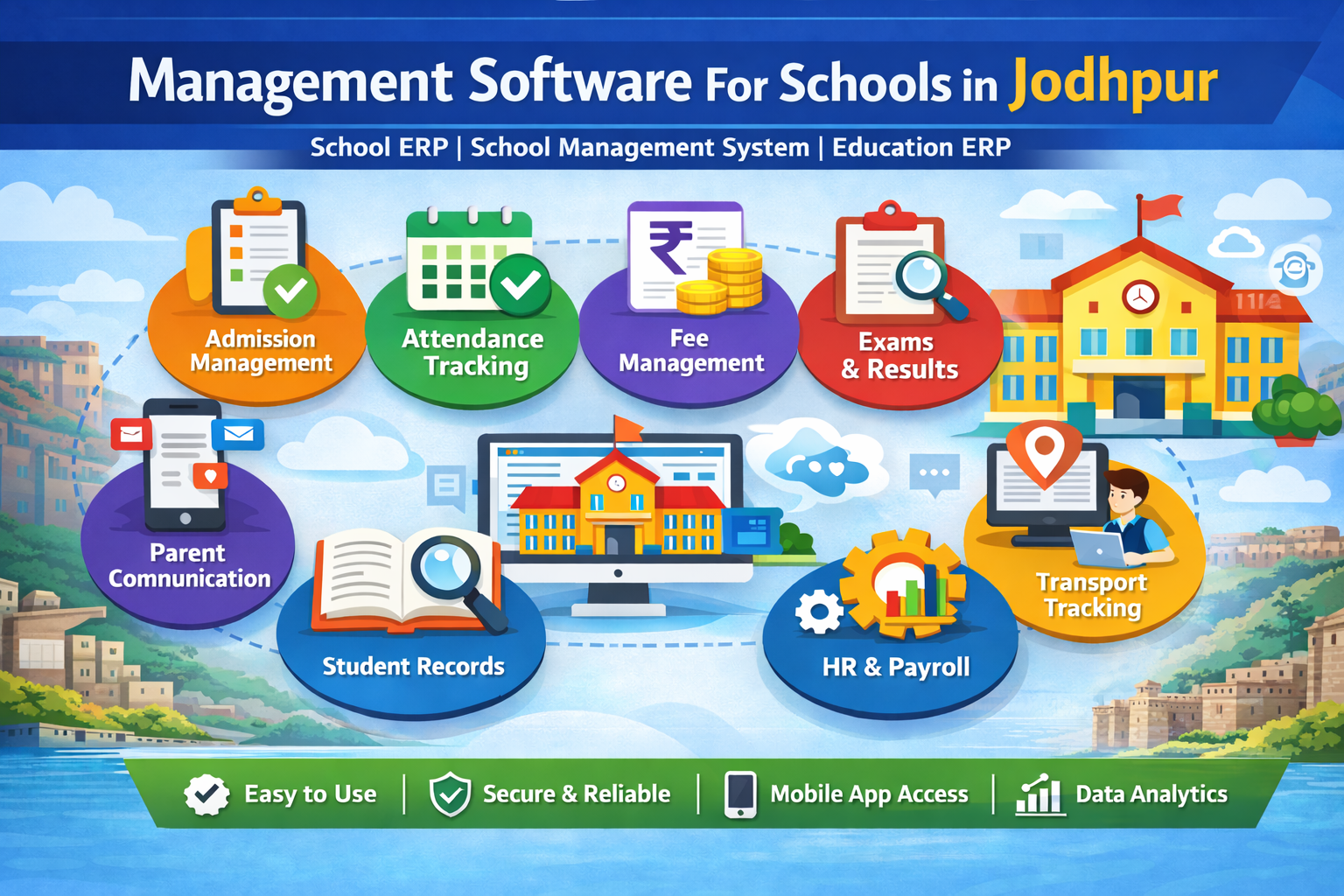 Management Software For Schools in Jodhpur