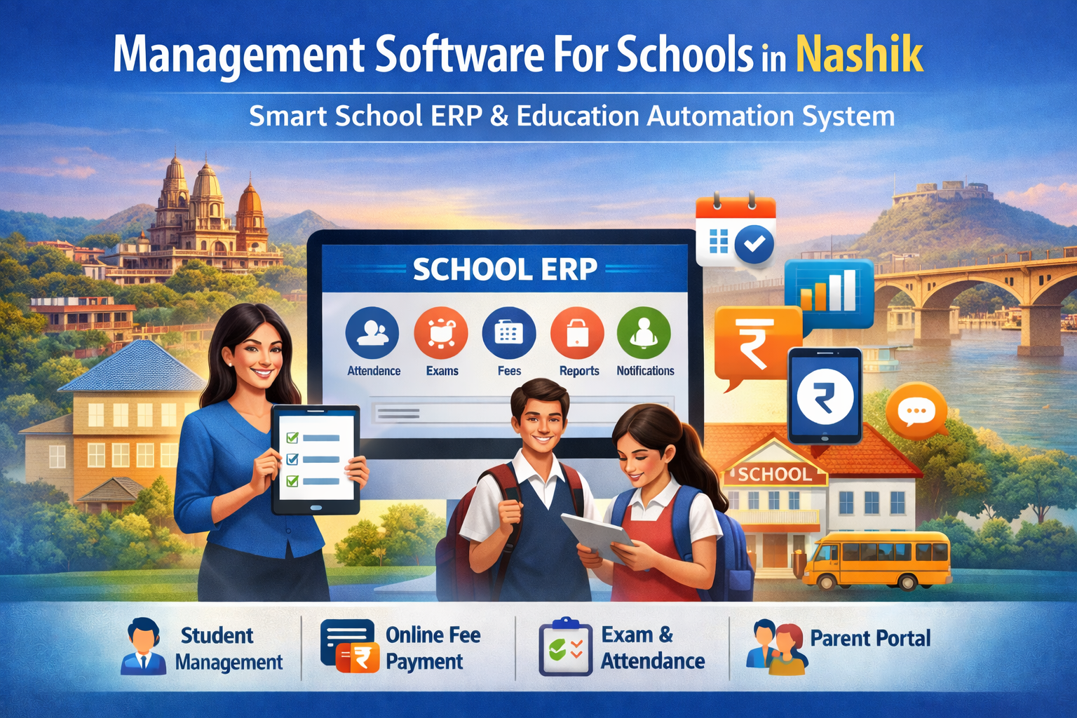 Management Software For Schools in Nashik